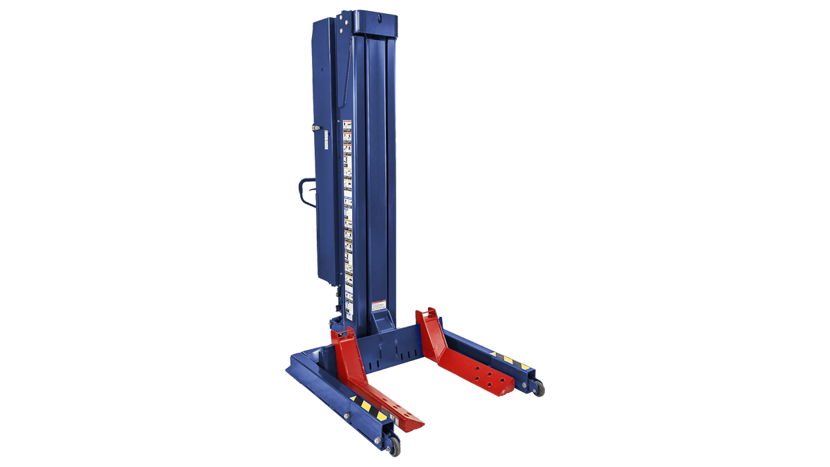 Challenger CLHM-125XF 12,500 lb Mobile Column Lift (Extended Forks)