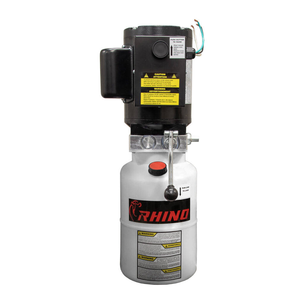 Rhino 1.5 Gallon Power Unit 1.5hp, 110V, 3520RPM, 2 GPM $ 1,026.87