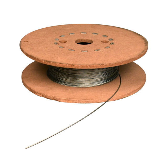 Wire Rope 500' Roll Lock Release Cable 3/32" dia