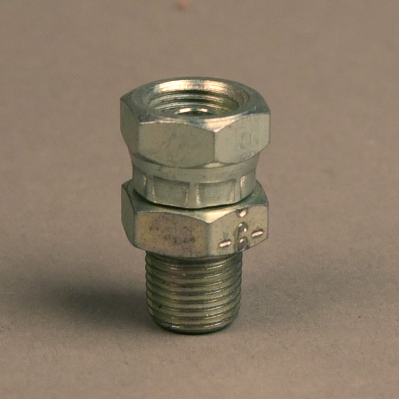 A.L.M A00081-08 Pipe Swivel Adapter 1/8 NPT/JIC
