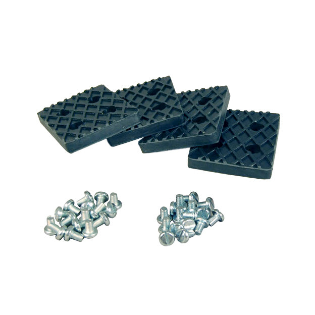 Rubber Arm Pad Kit (4) with screws - Benwil - 100533x