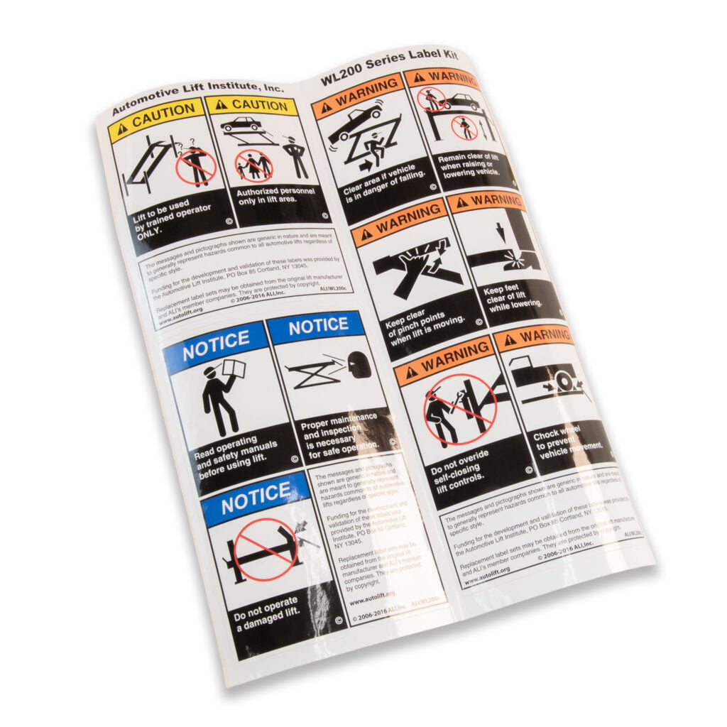 Ali Warning Label #200 - Benwil - 500628 14604