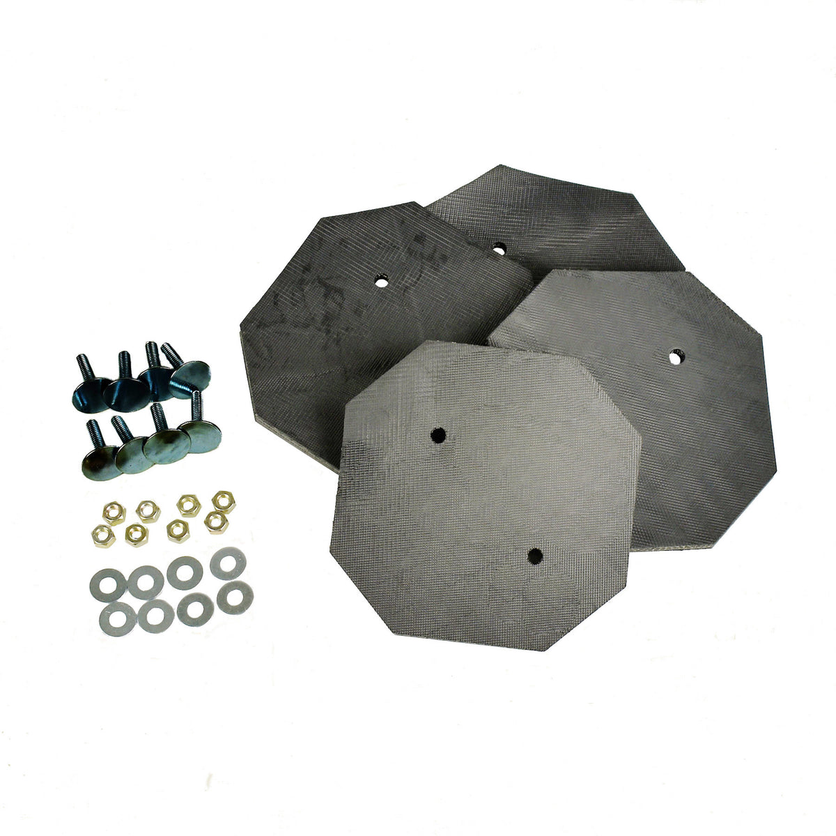 Rubber Pad Kit (4) - Heavy Duty Style - Challenger