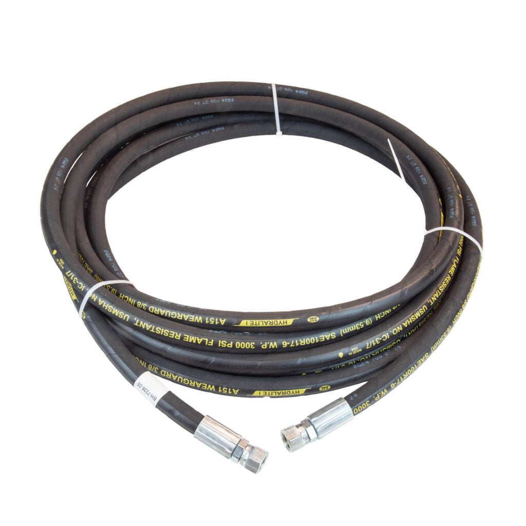 Hydraulic Hose 338" 8A - Forward - 992130