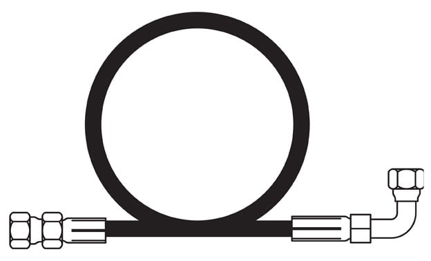 Bend Pak 5570760 Hose for MX15C (for 3 Hose System)