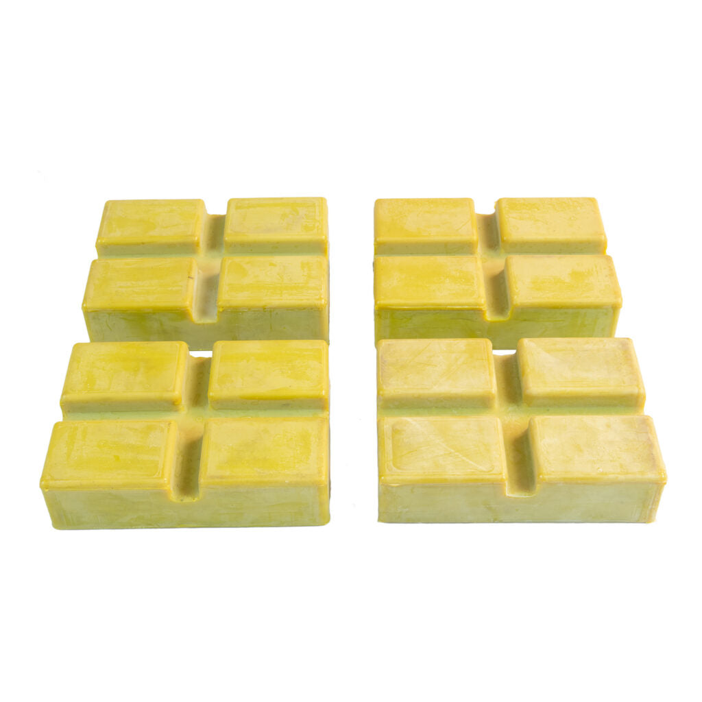 RUBBER ARM PAD - YELLOW RECTANGULAR (SET OF - Rotary - FJ7735-2