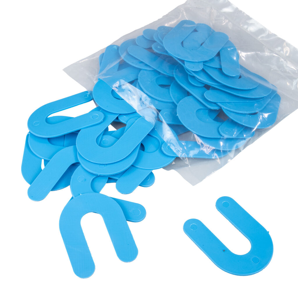 Any GP1018 FJ716-6 Shim 1/16" Thick Blue 50 Pack