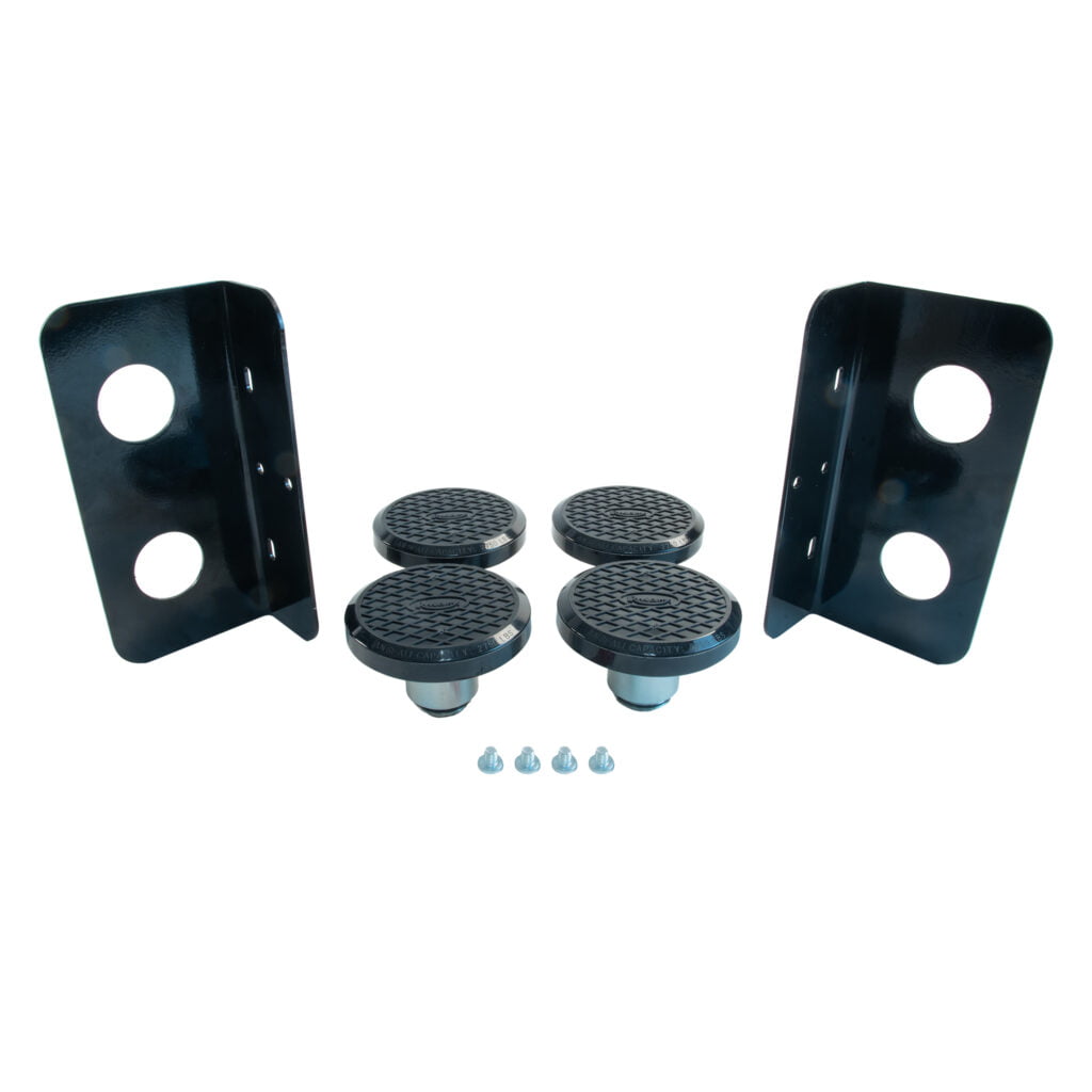 (4) Round Thread Up Adapter w/pad and Adapter Ra - Rotary - FJ6225