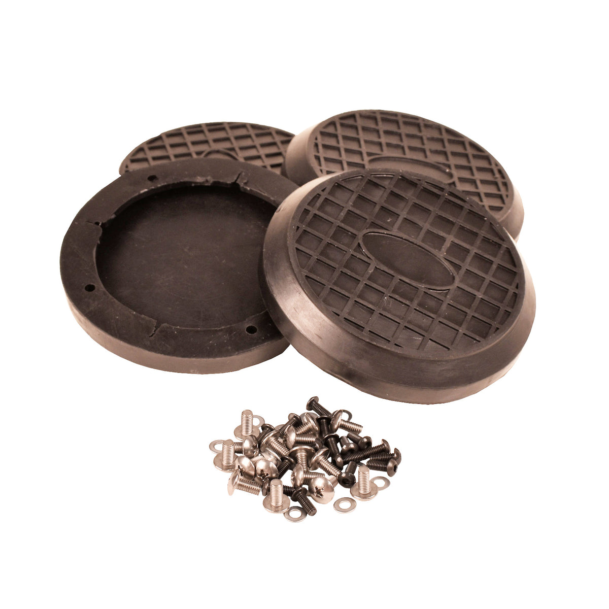 Rubber Arm Pad-Round (Set of 4) - Rotary - FJ5174