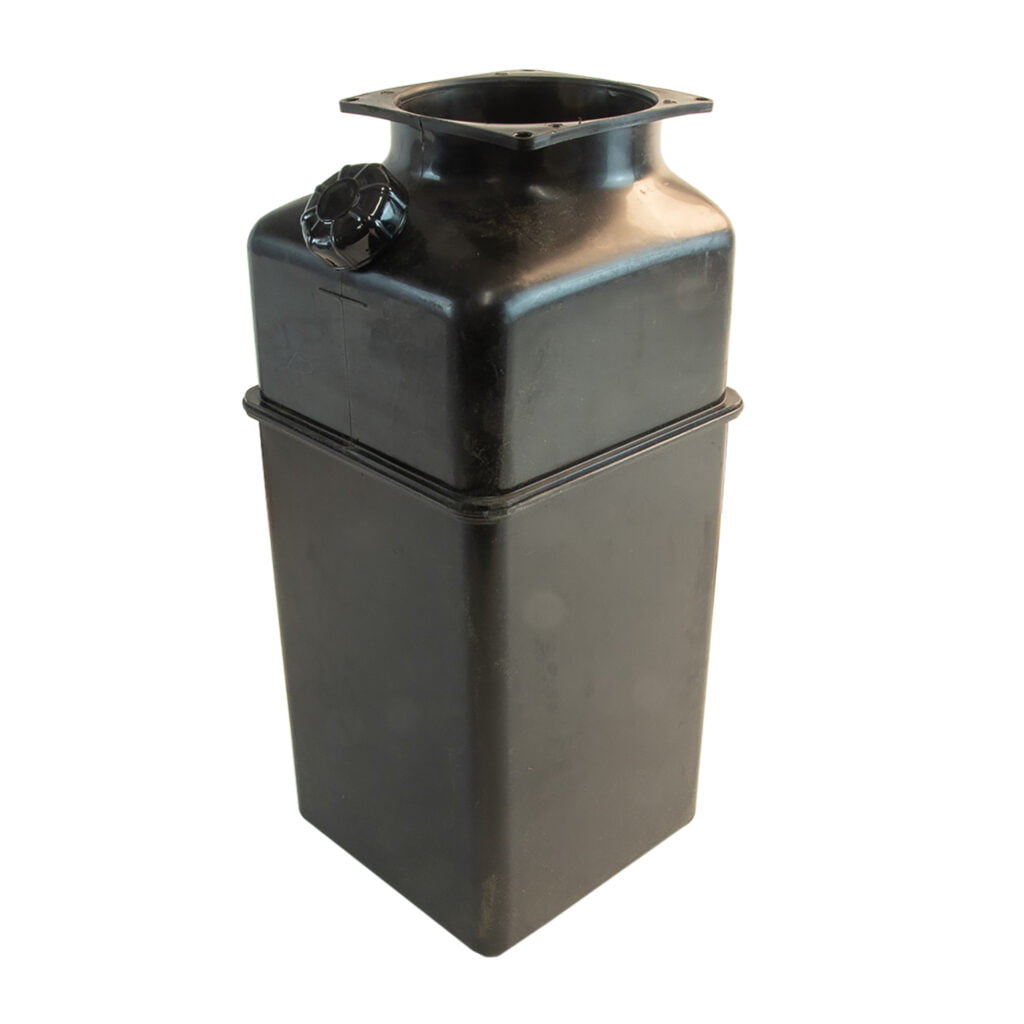 Power Unit Reservoir 10 Liter, Black - Rotary - P1532