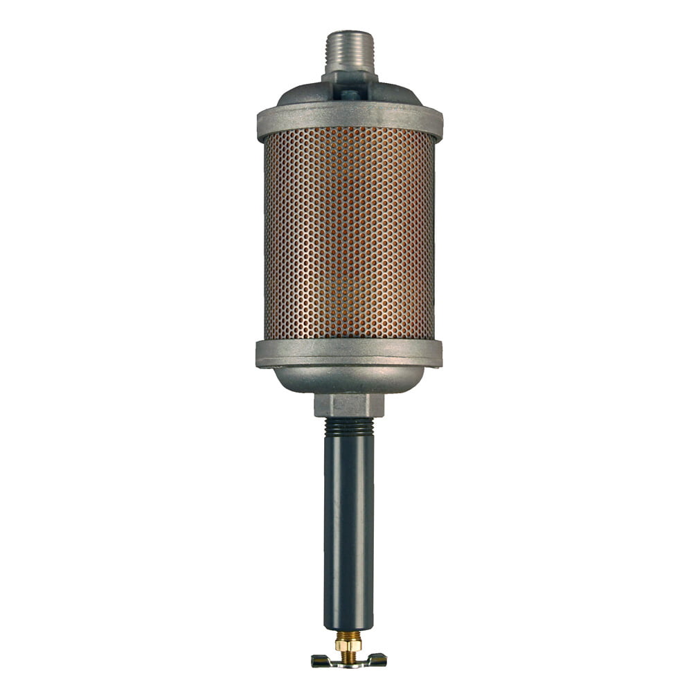 All Hoists Any 1/2" Alum Oil Non-Mist Muffler meets OSHA