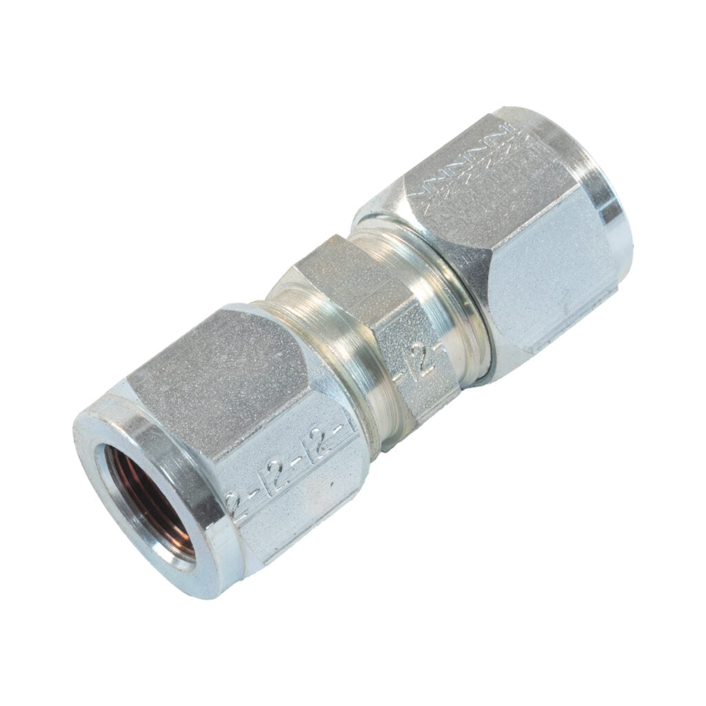 LENZ 300-12-12 Union, 3/4 Tube x 5/8 Tube w/SS Sleeve