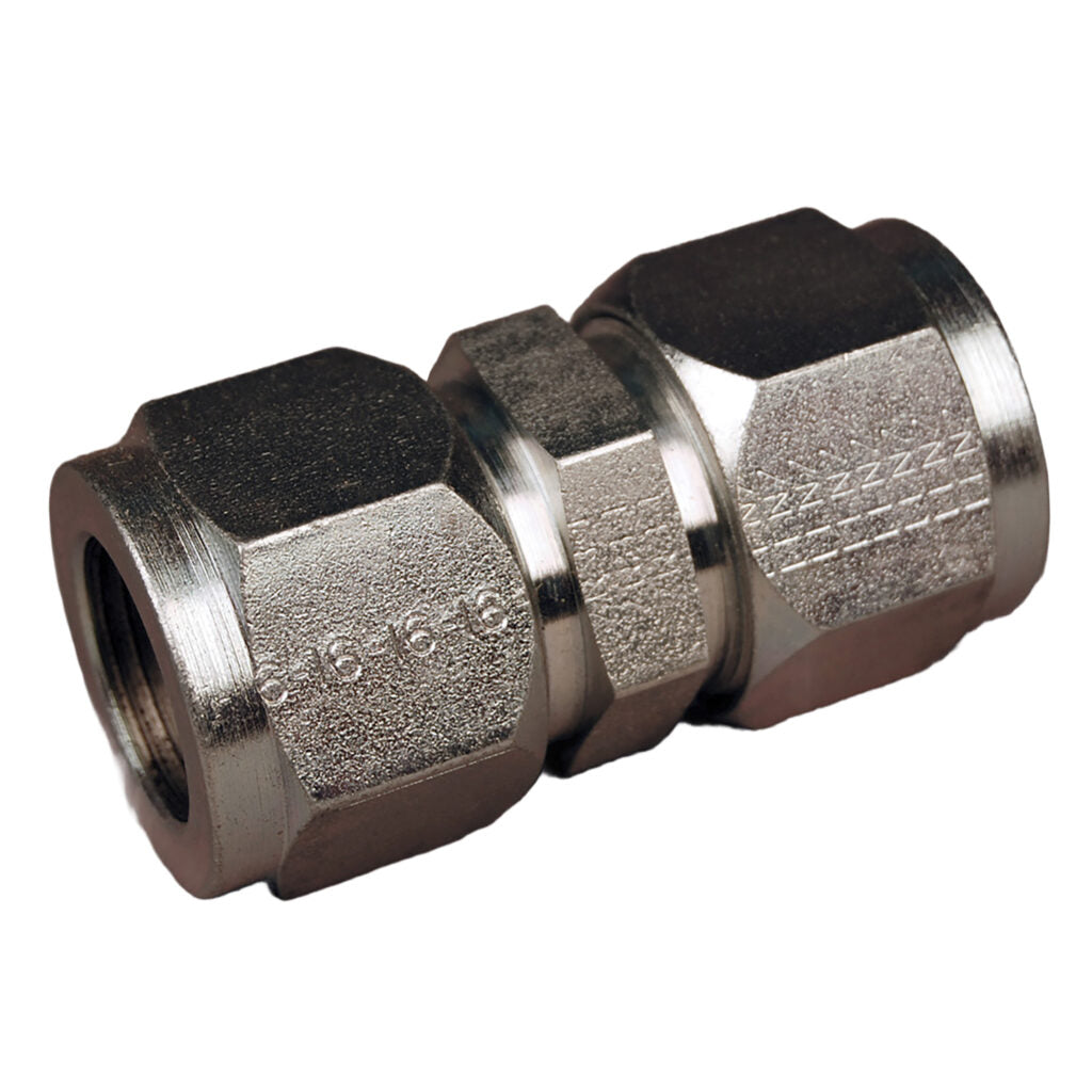 LENZ 300-16-16 Union, 1 Tube Both Ends