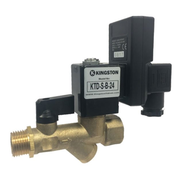 to 300 PSI Auto Drain Valve and Ball Valve w/ Strainer