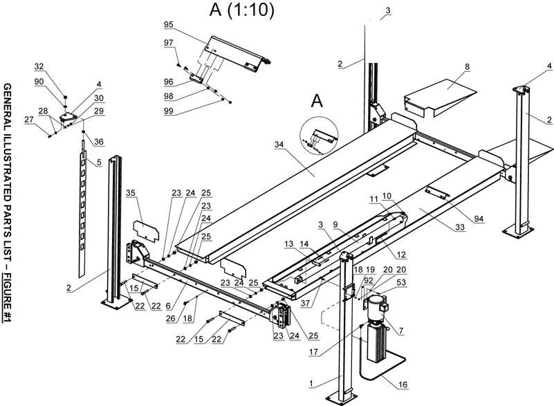 Atlas ATEXH-PRO8000 parts diagram — this part is item 8 (Full Breakdown)