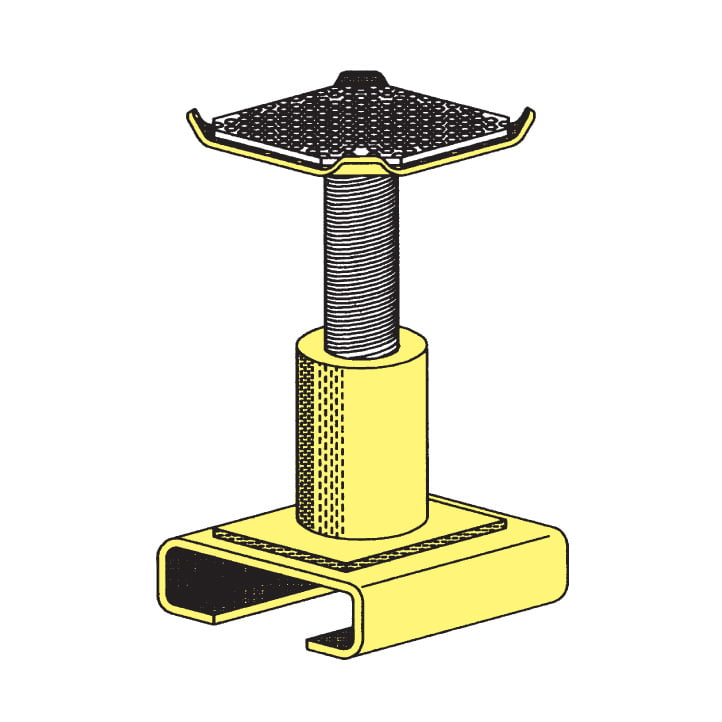 6"-9.5" Slip-On Adj Height Ext ALDH - Nussbaum