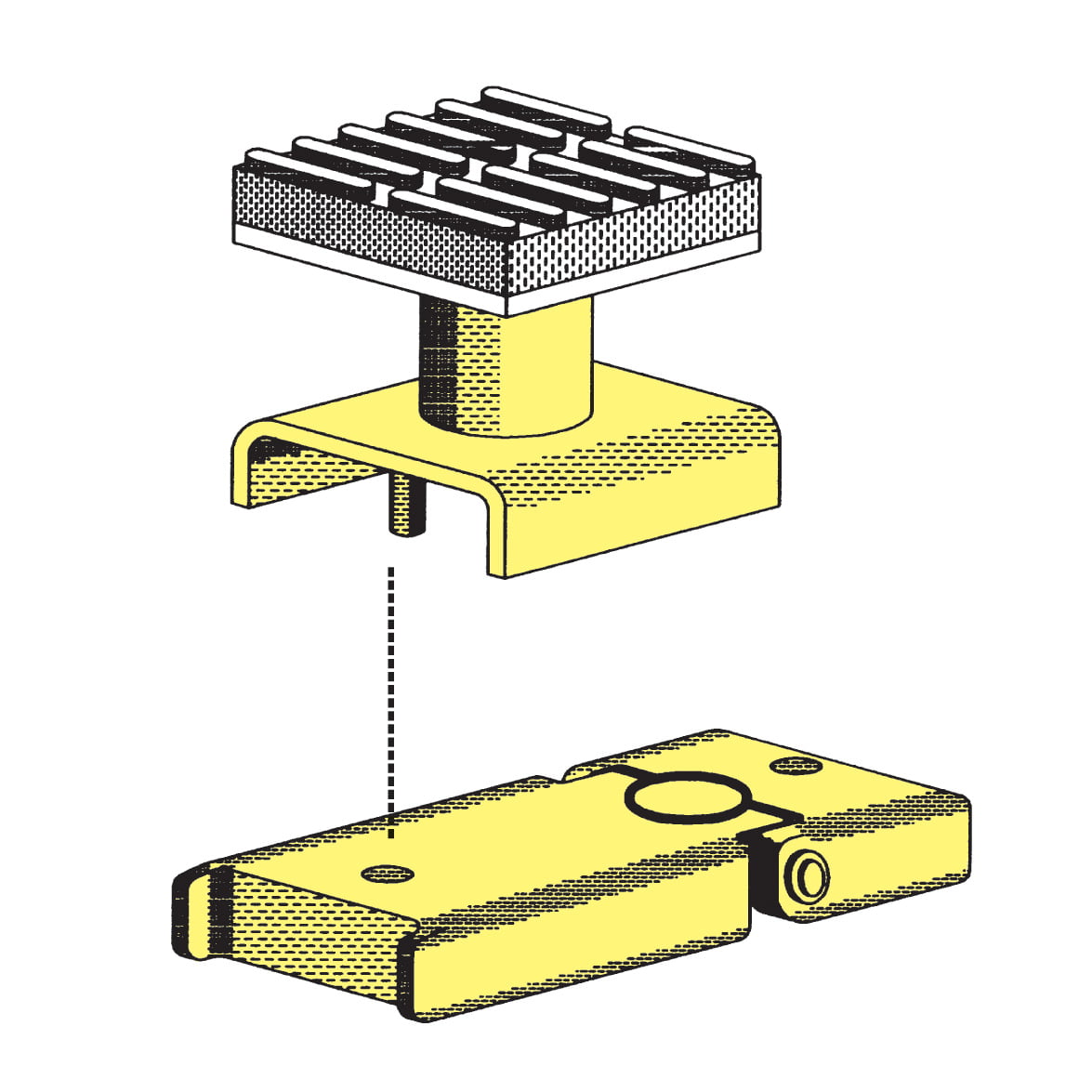 6" Slip-Over Extension w/Pad SPR - Rotary