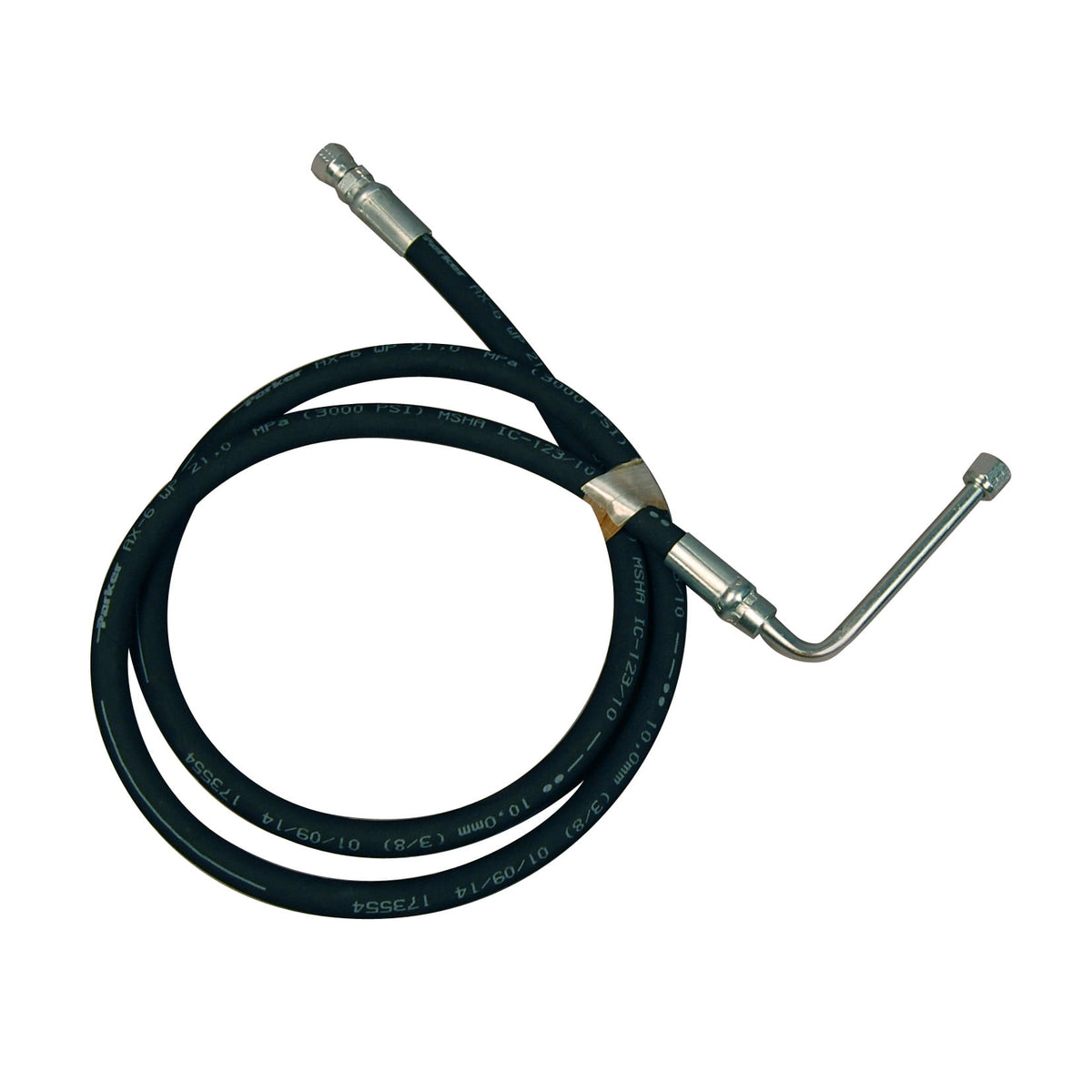 Hydraulic Hose to Power Unit 69-1/2" w/90° - Challenger - A2127-PUx