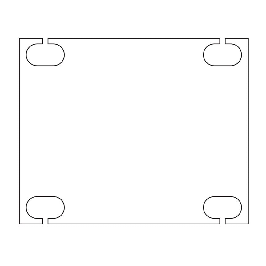 Steel Shim Plate 1/16" thick SM120 - Rotary - FC5393X