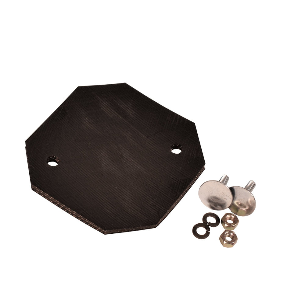 Rubber Arm Pad Hex Shape w/Screws - Western - S-2001