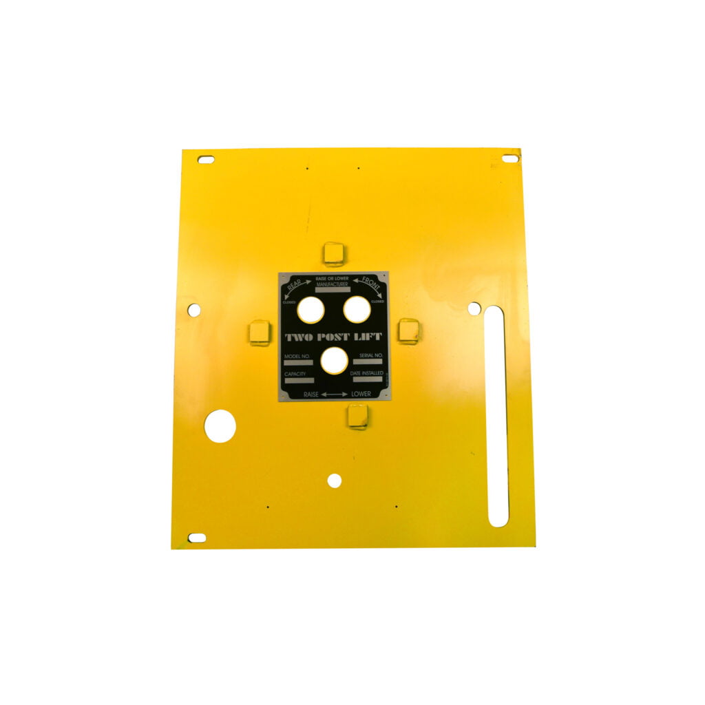Cover Assy 106 std w/nameplate - Weaver - AS-23832