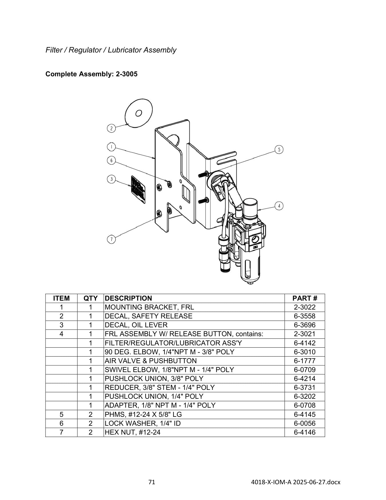 Challenger 4018X parts diagram