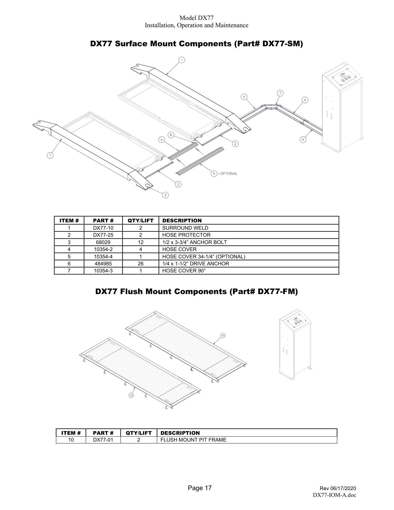 Challenger DX77 parts diagram — this part is item 6 (DX77 Surface Mount Components (Part# DX77-SM))