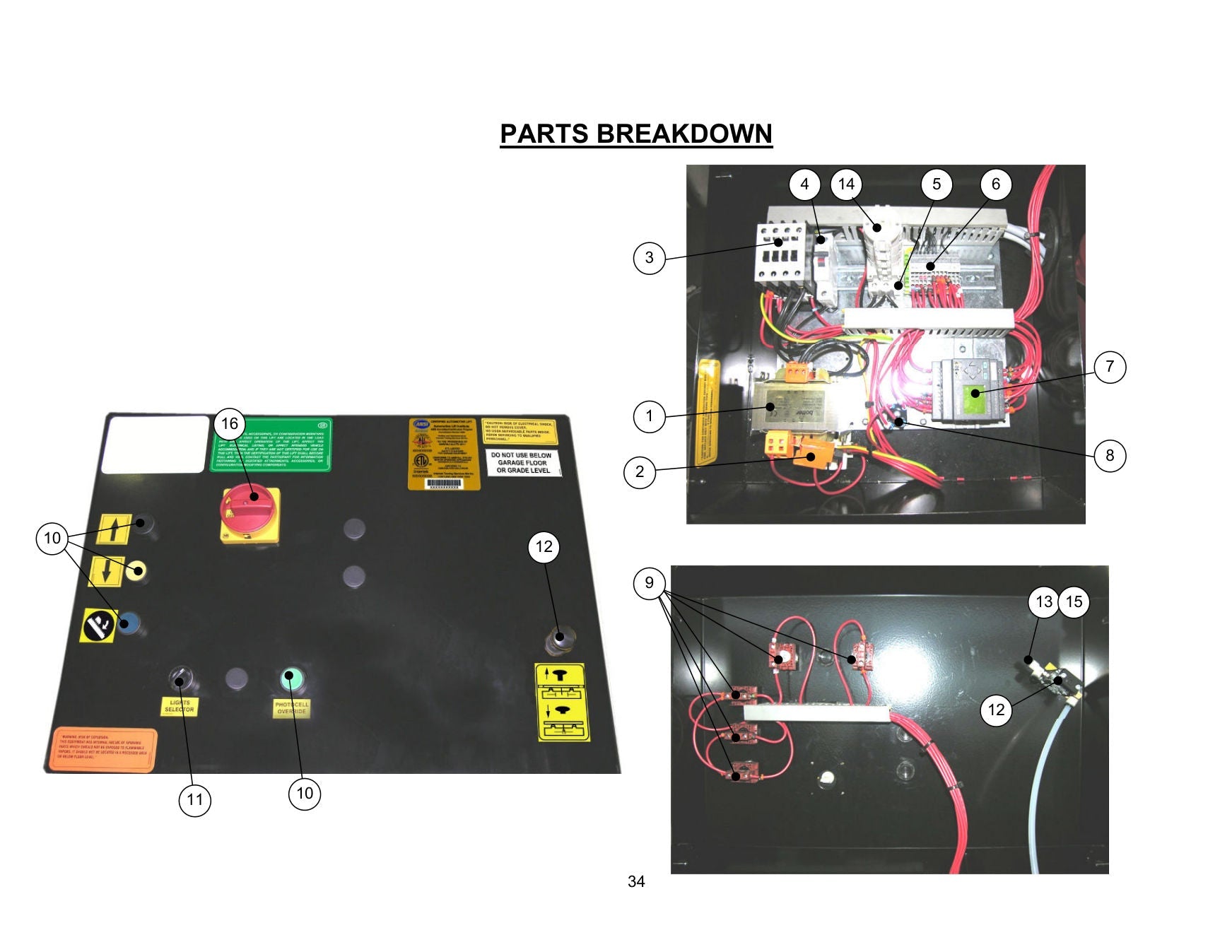 Challenger SX14 parts diagram — this part fits the SX14