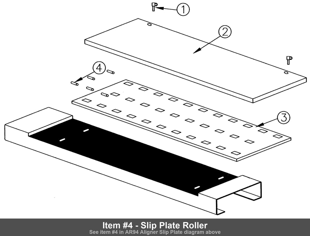 Item #4 - Slip Plate Roller