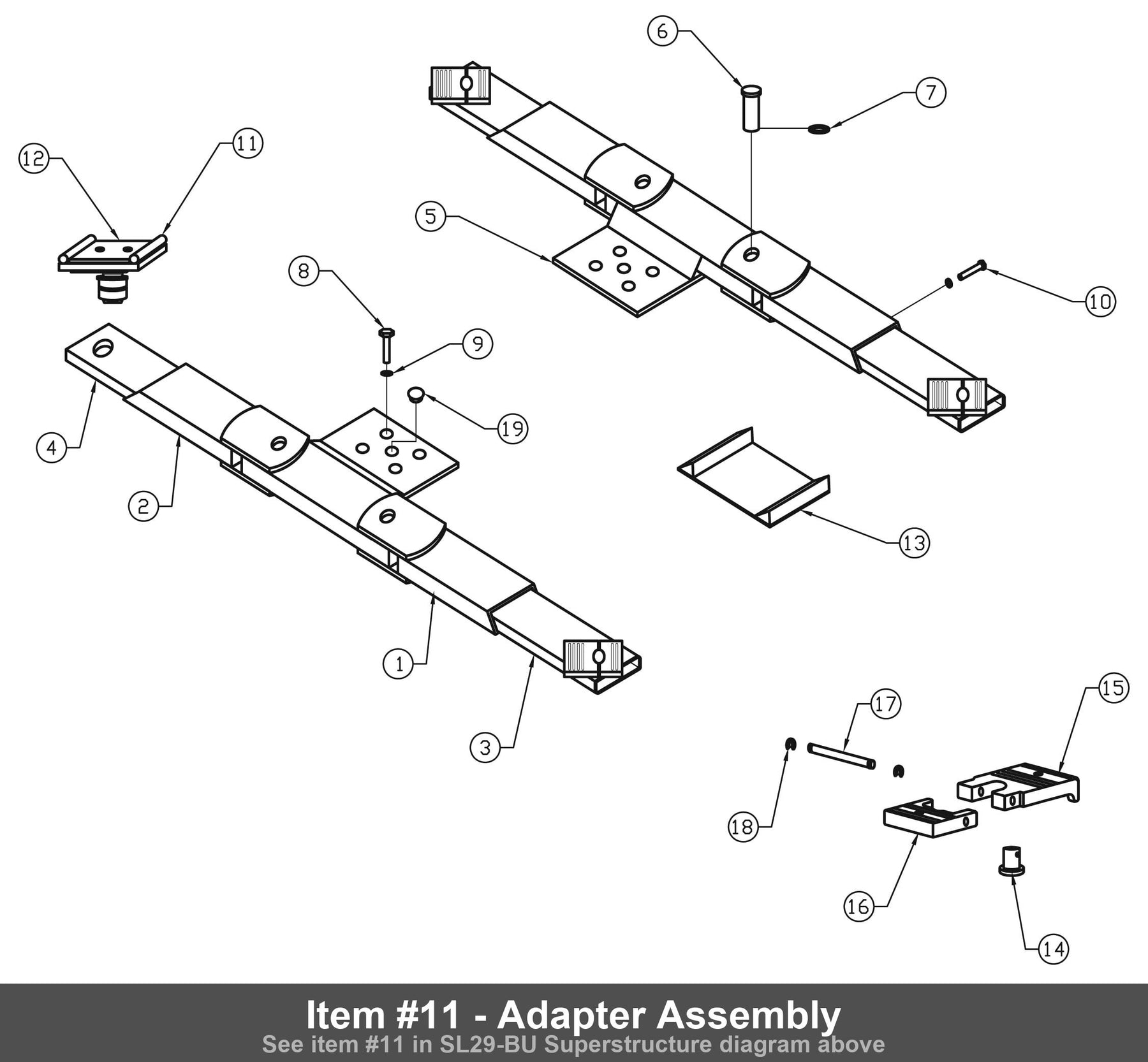Item #11 - Adapter Assembly