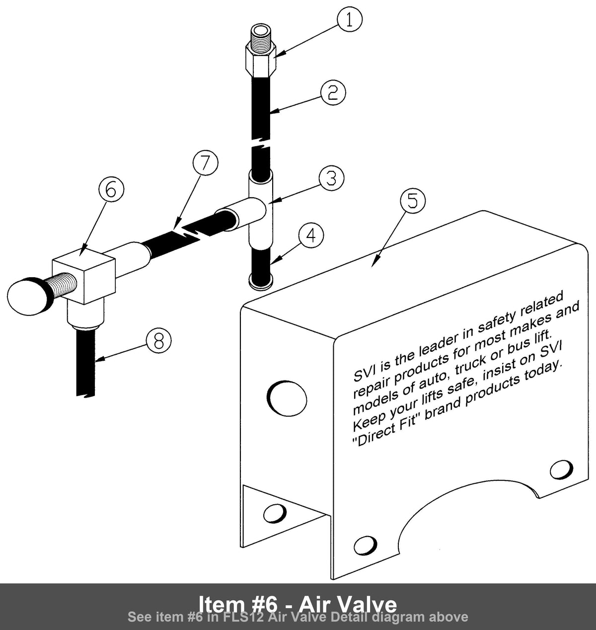 Item #6 - Air Valve