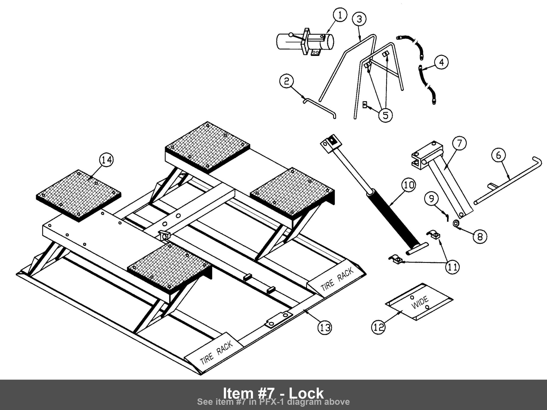 Item #7 - Lock