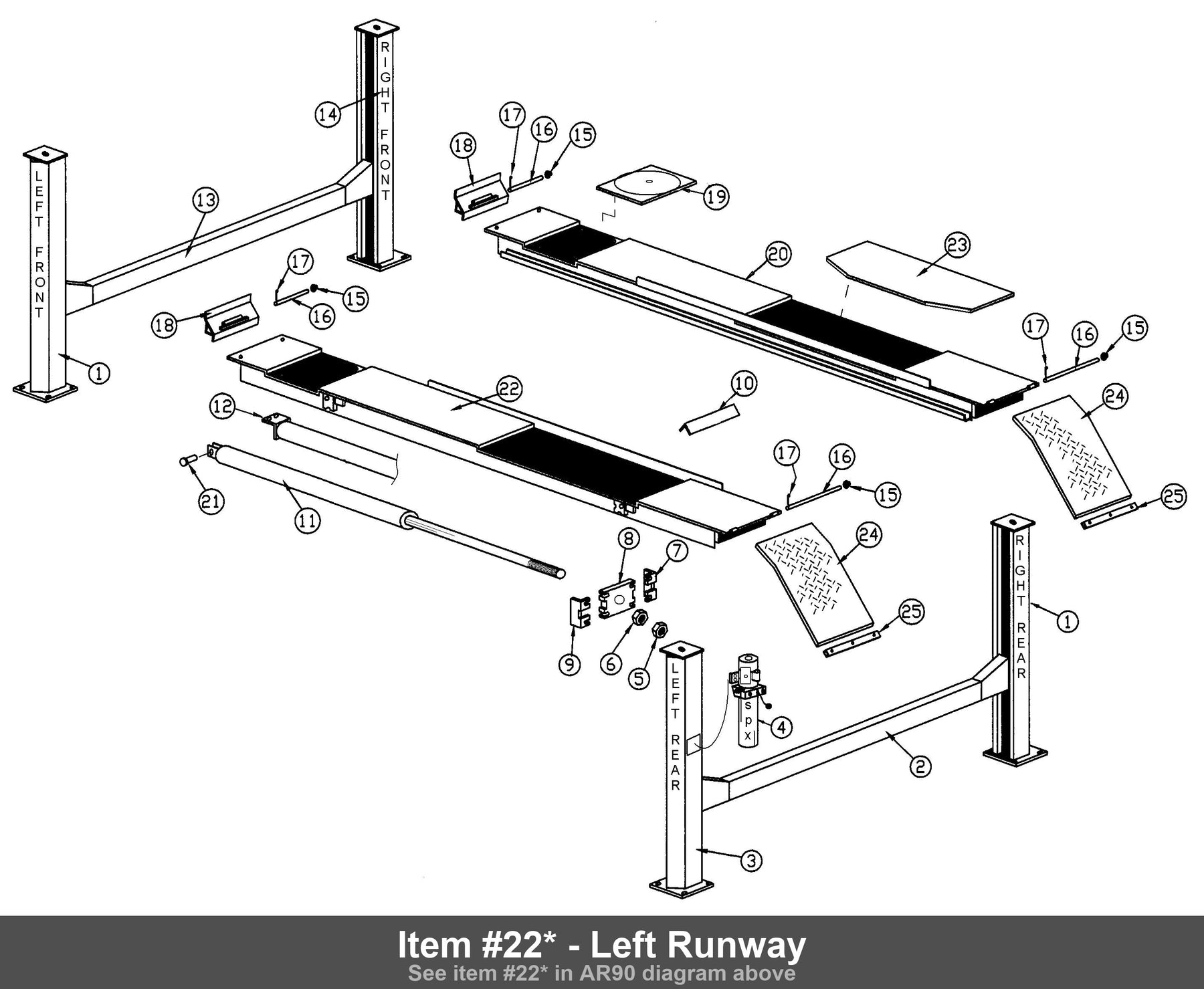 Item #22* - Left Runway