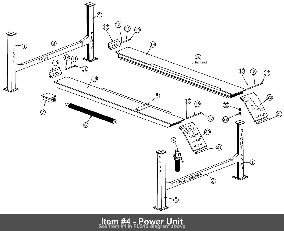 Item #4 - Power Unit