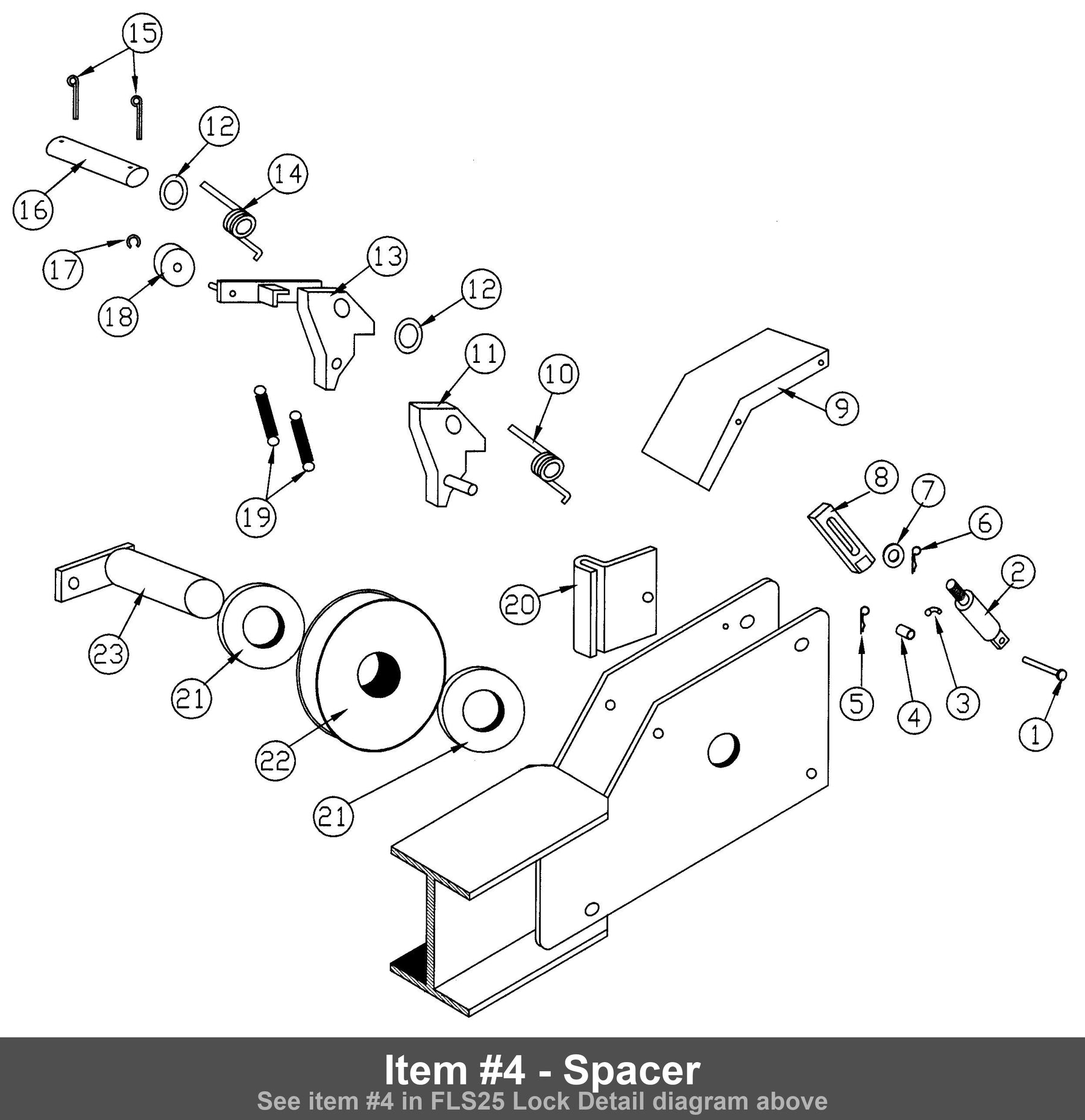 Item #4 - Spacer