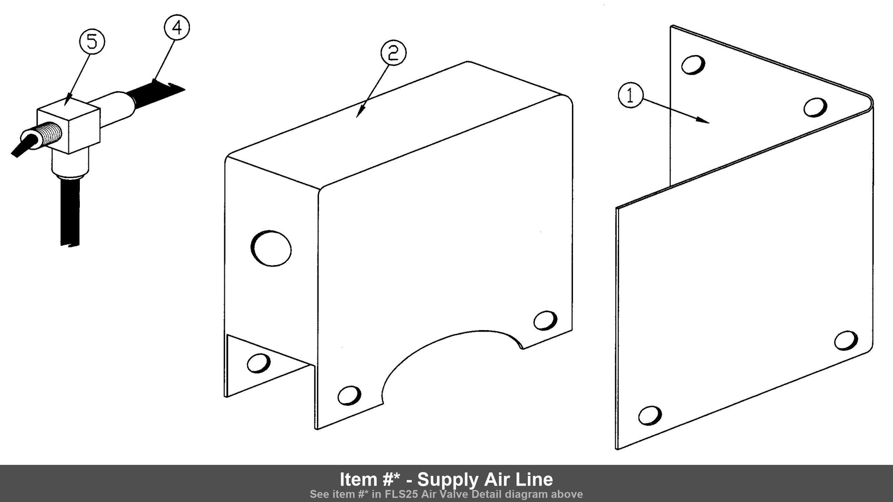Item #* - Supply Air Line