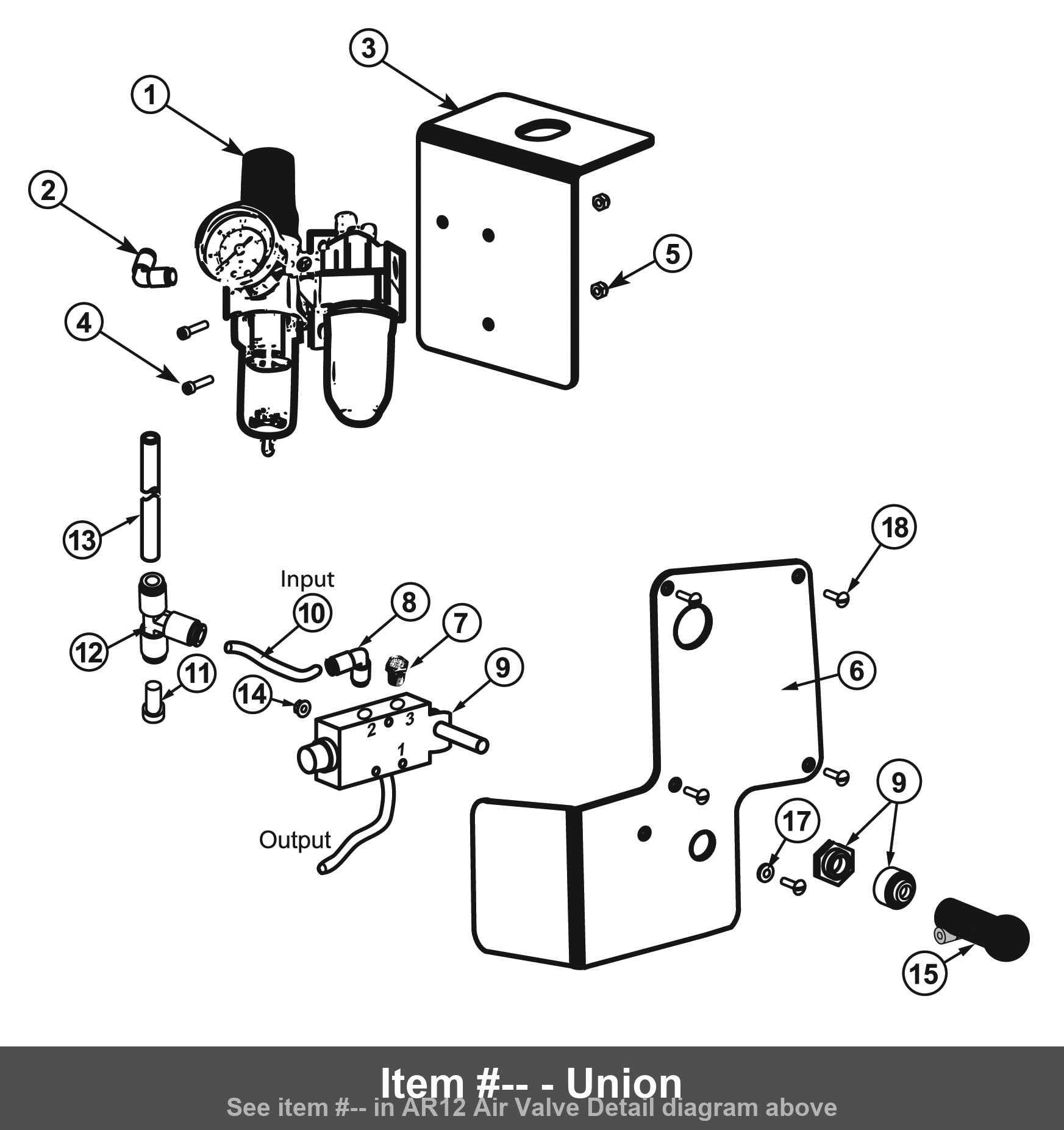 Item #-- - Union
