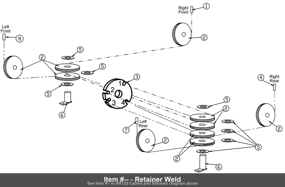 Item #-- - Retainer Weld
