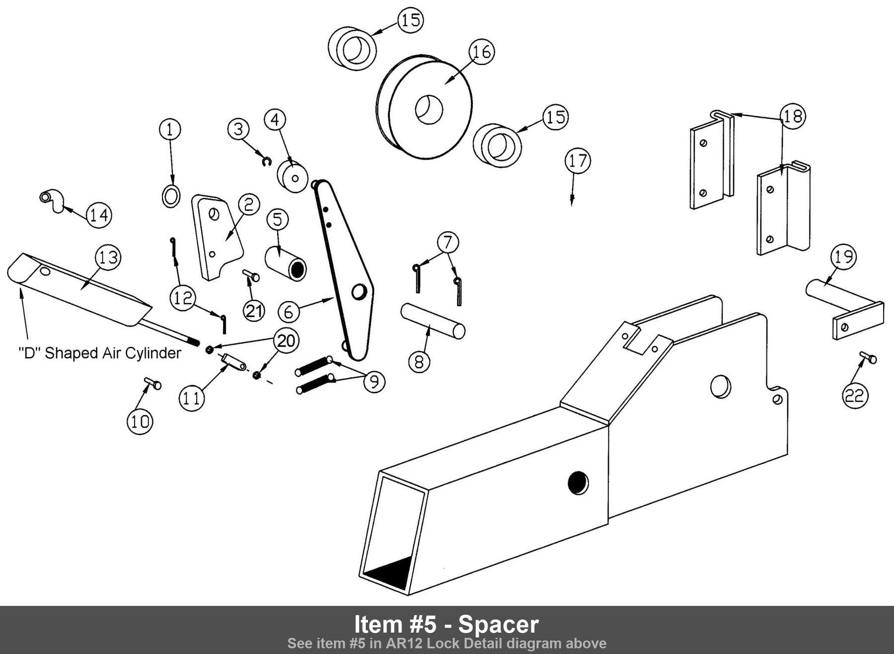 Item #5 - Spacer