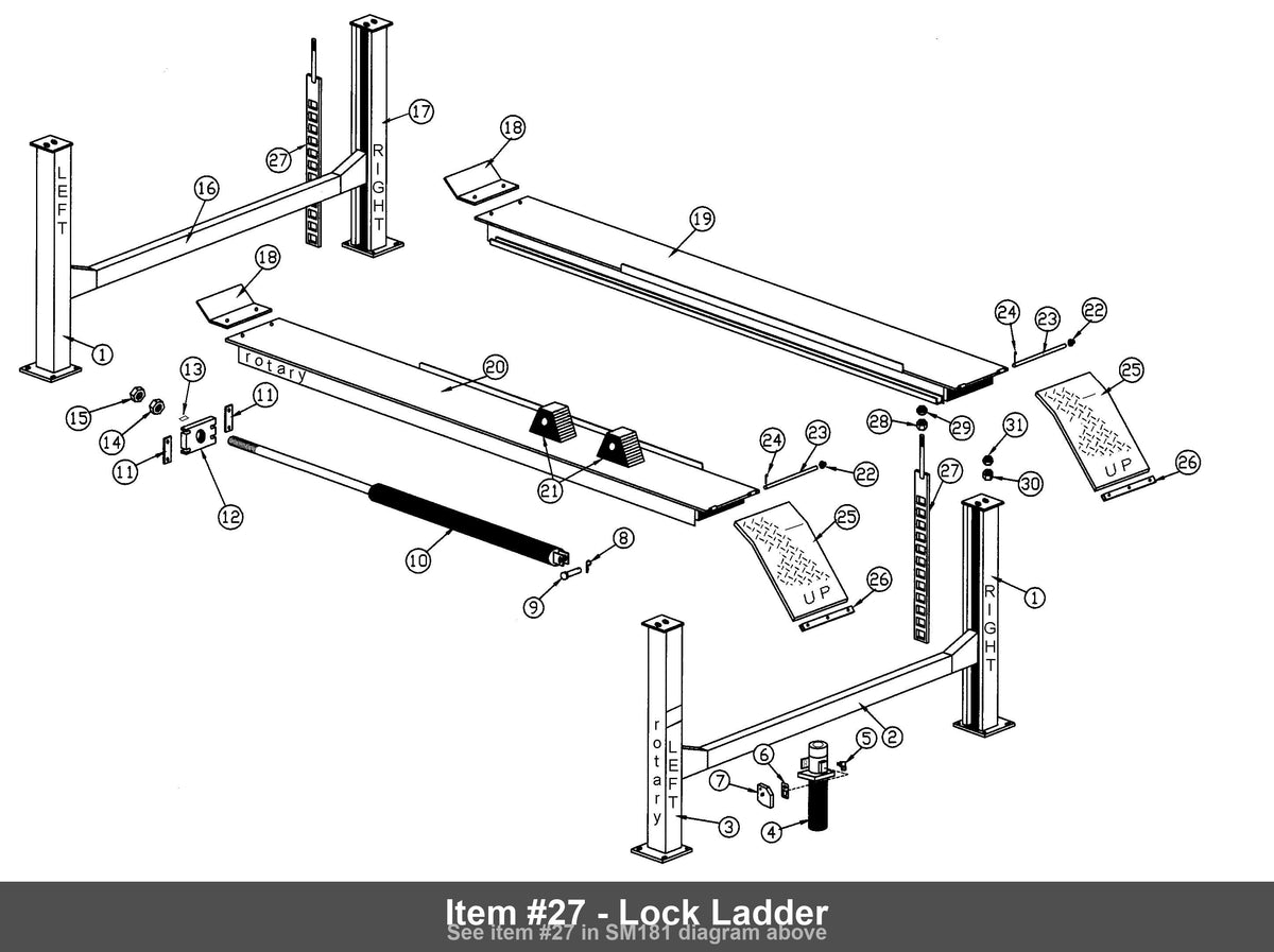 Item #27 - Lock Ladder