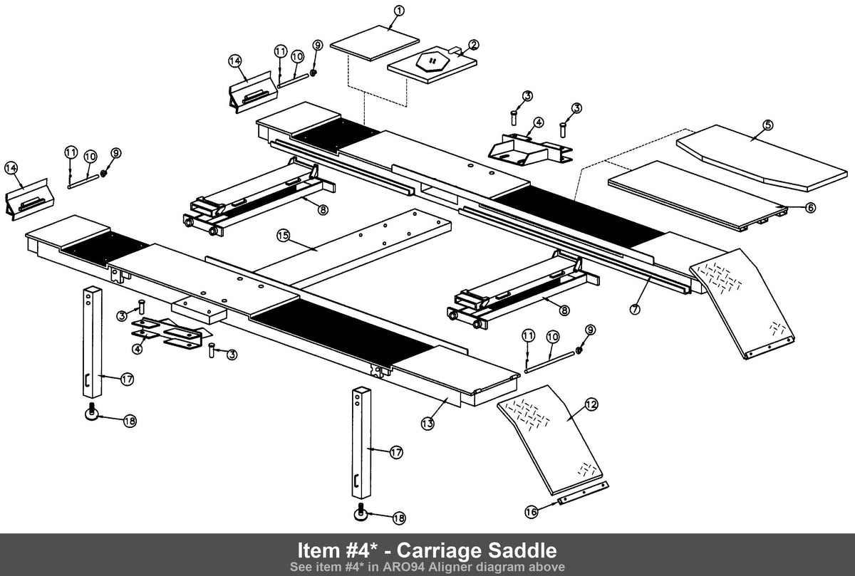 Item #4* - Carriage Saddle