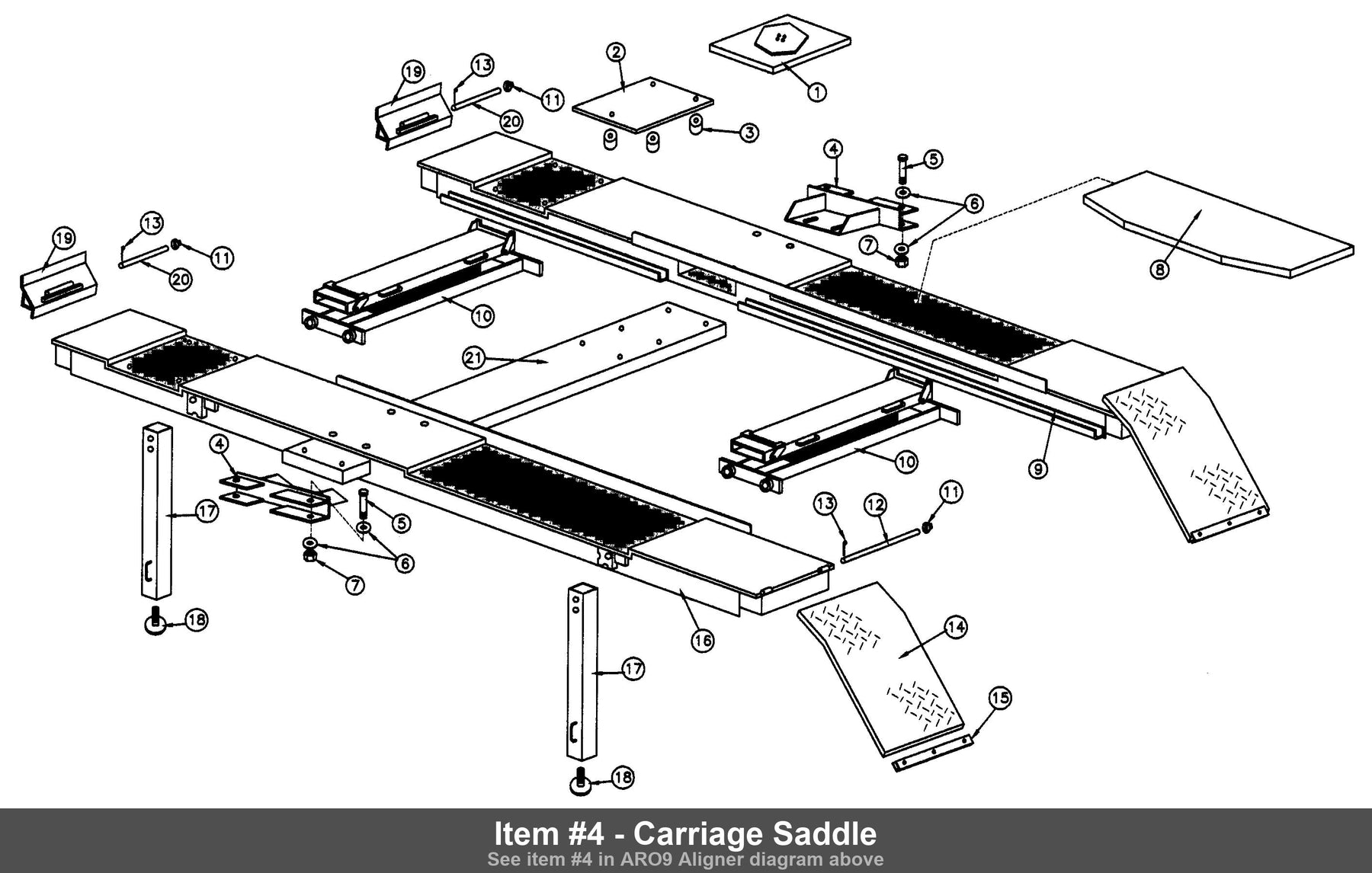 Item #4 - Carriage Saddle