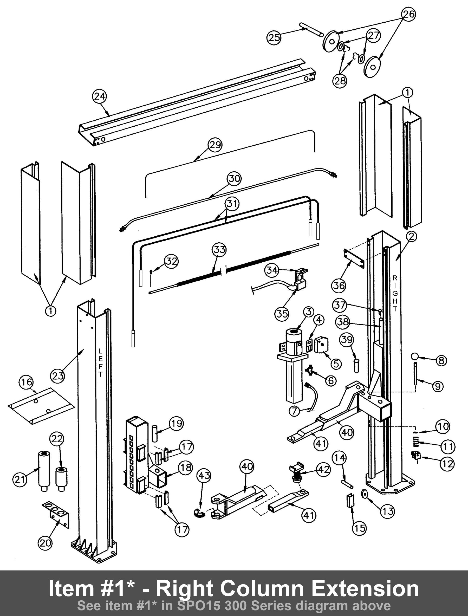 Item #1* - Right Column Extension