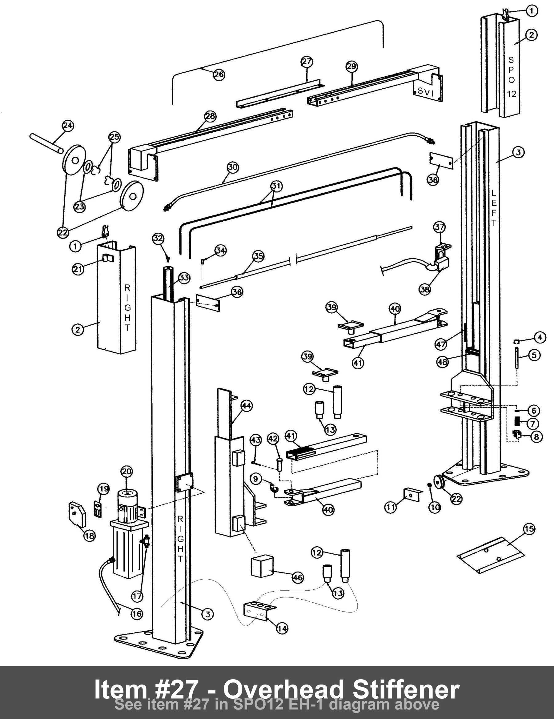 Item #27 - Overhead Stiffener