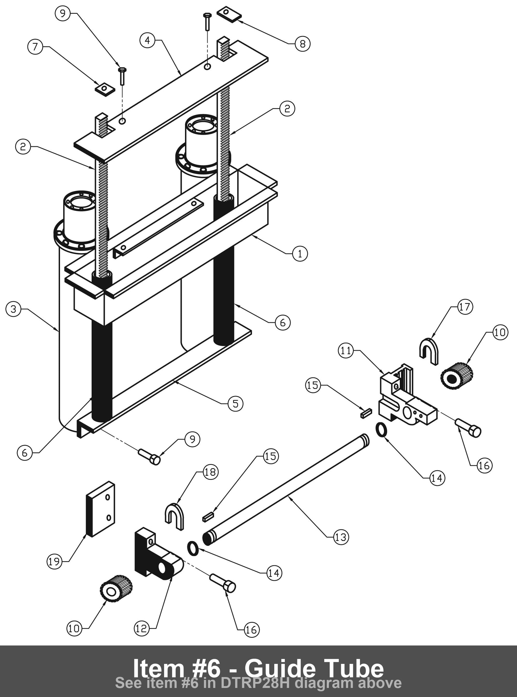 Item #6 - Guide Tube