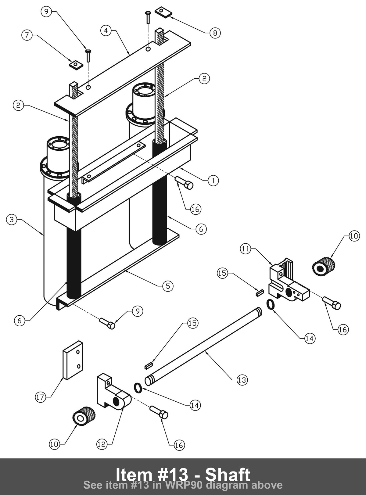 Item #13 - Shaft