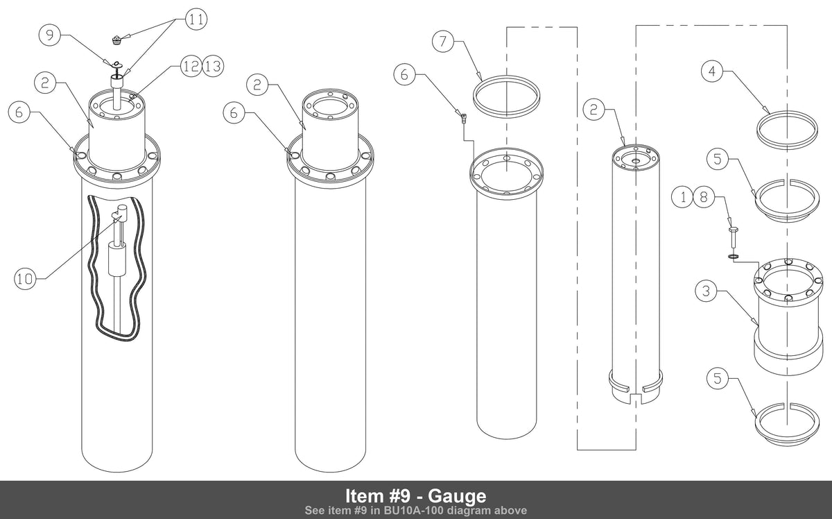Item #9 - Gauge