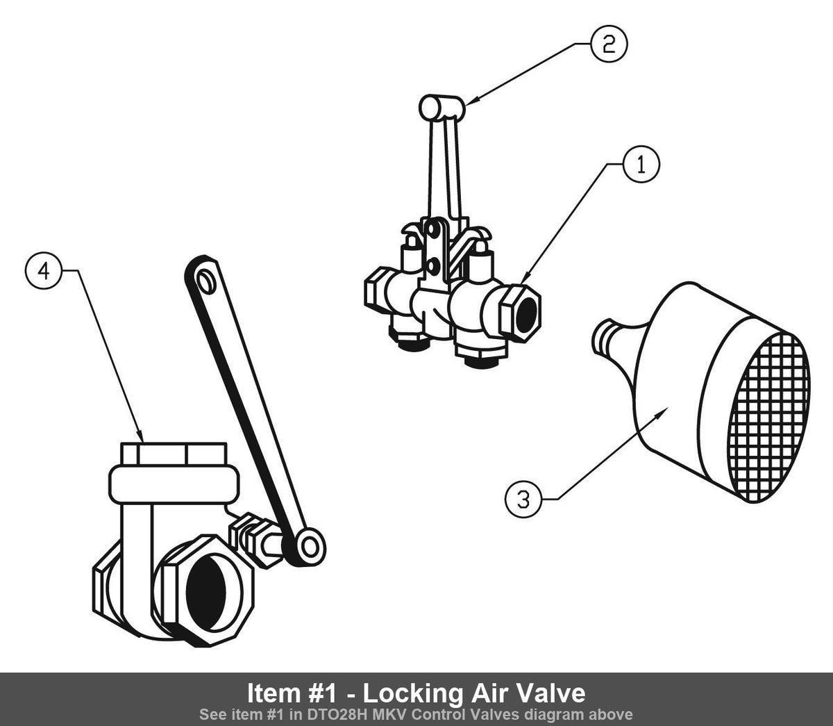 Item #1 - Locking Air Valve