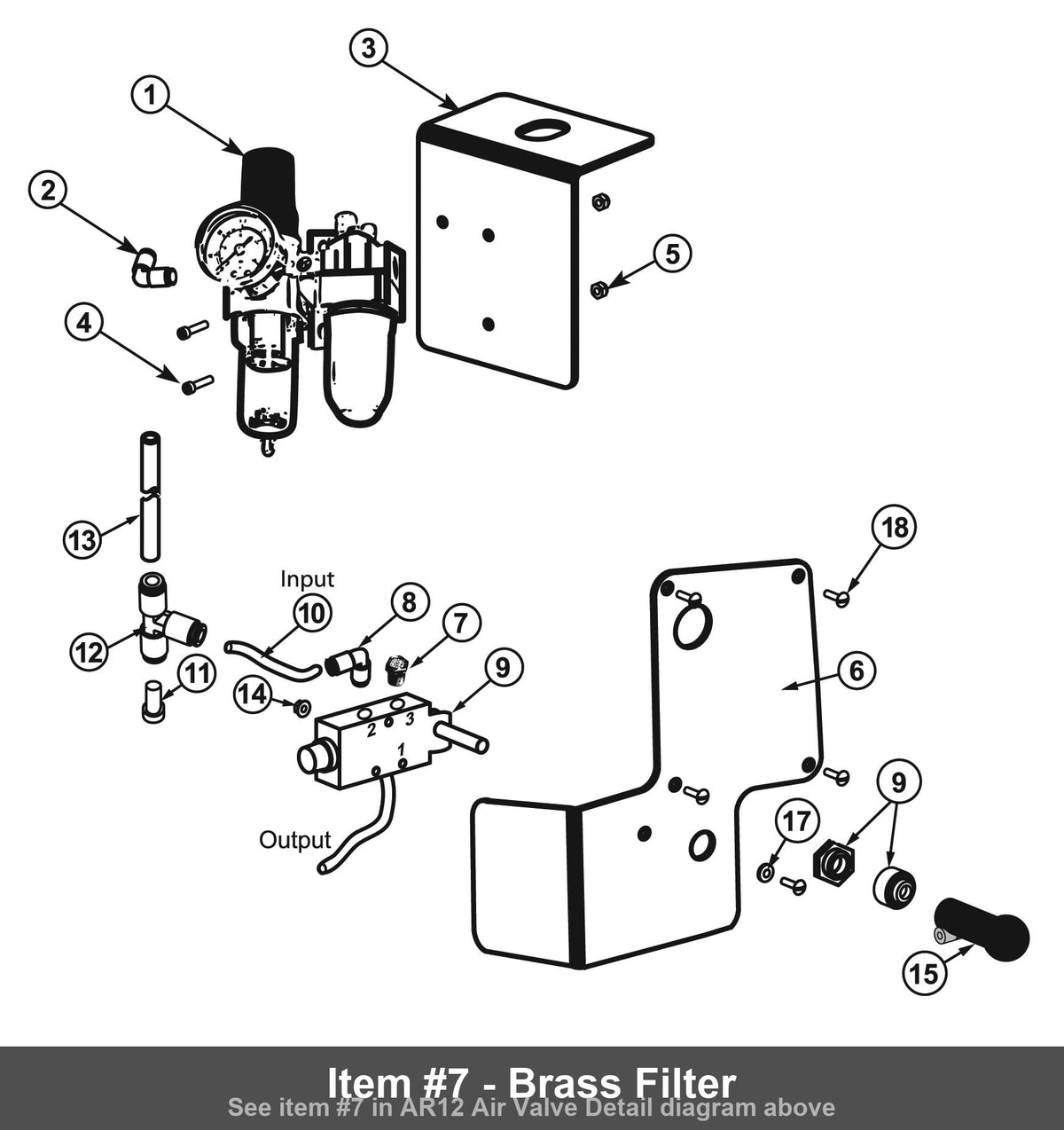 Item #7 - Brass Filter