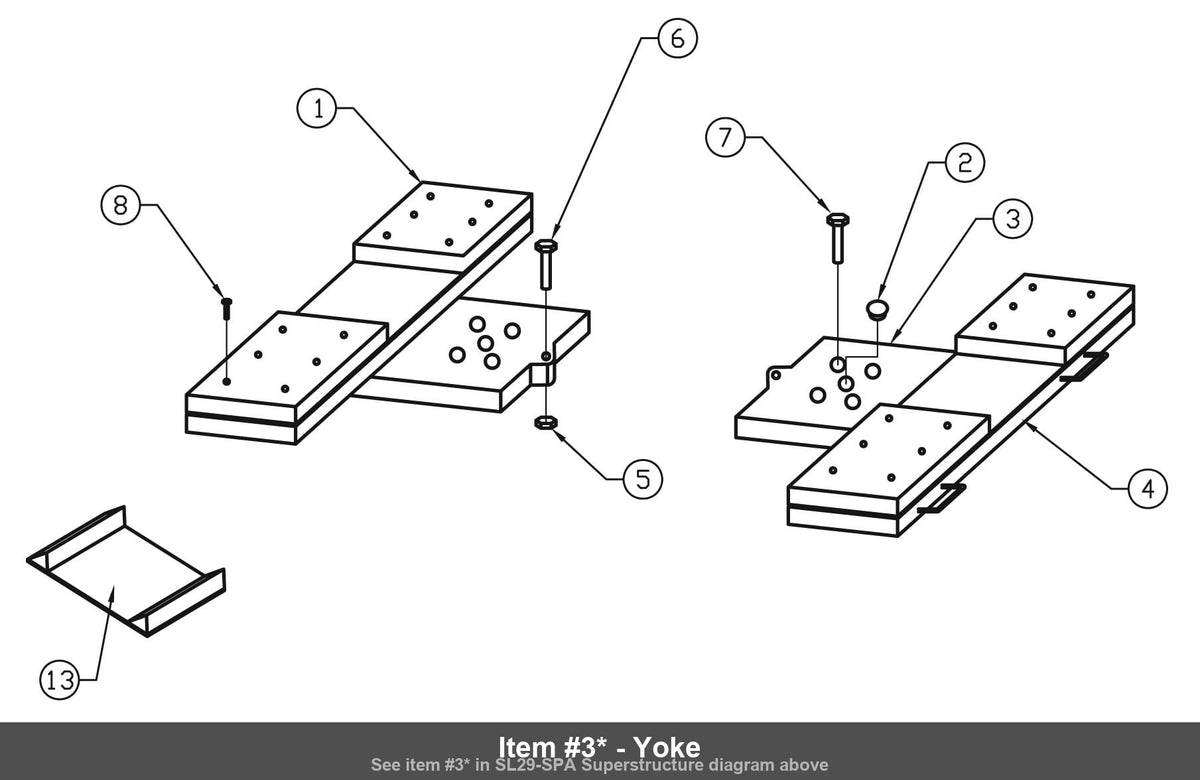 Yoke - Rotary T120082